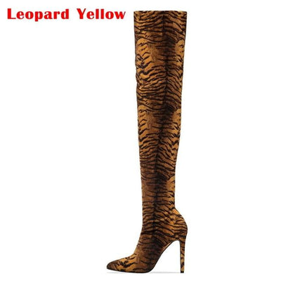 High Heels Women Over The Knee Boots - Niches Store