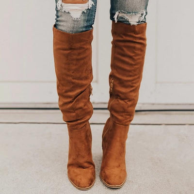 Mid Calf Boots Vintage British - Niches Store