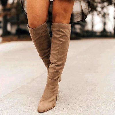 Mid Calf Boots Vintage British - Niches Store