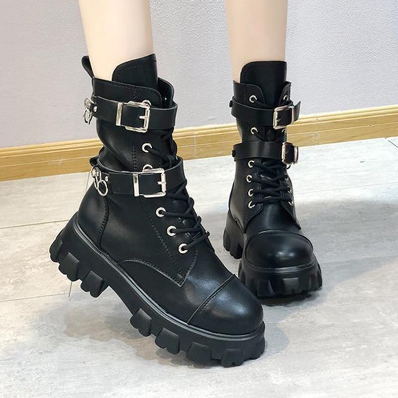 Motorcycle Boots Platform