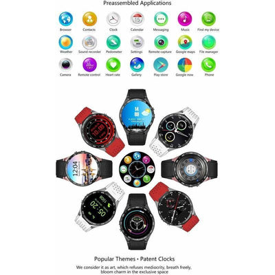 SX88 Premium Android iOS Smartwatch Phone - Niches Store