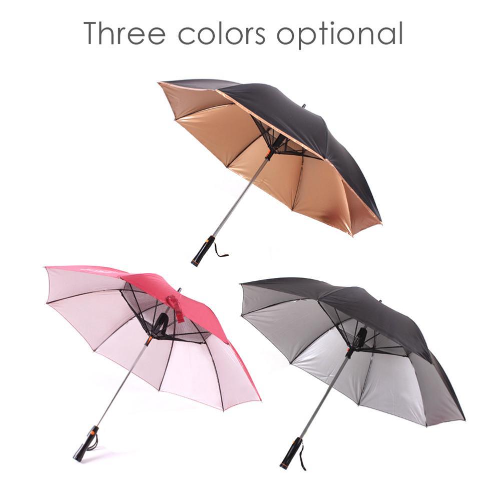 Umbrella with cool Fan | UV Protection