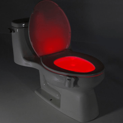 8 Color Led Sensored Toilet Potlight - Niches Store