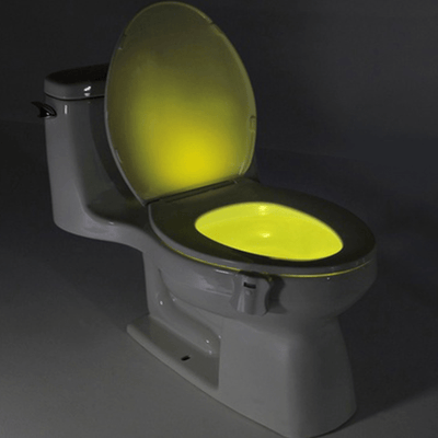 8 Color Led Sensored Toilet Potlight - Niches Store